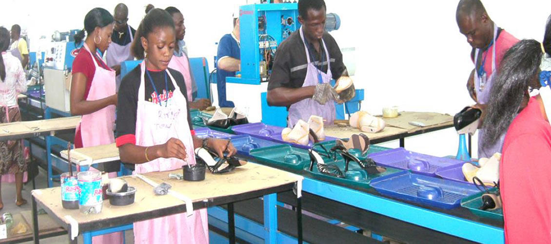 Relax Footwear Nigeria Limited footwear manufacturer, Shoemaking